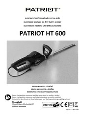 Patriot HT 600 Bedienungs- Und Wartungsanleitung