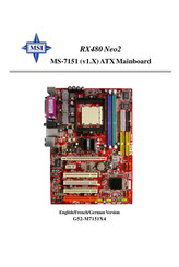 MSI RX480 Neo2 Benutzerhandbuch