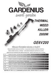 Gardenius GE6V200 Anleitung