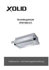 Xolid XFSH 5061-8 C Gebrauchs- Und Montageanweisung