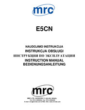 MRC E5CN Bedienungsanleitung
