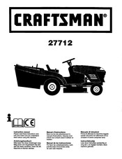Craftsman 27712 Anleitungshandbuch