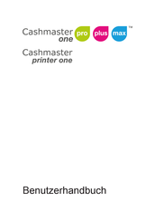 Cashmaster one max Benutzerhandbuch