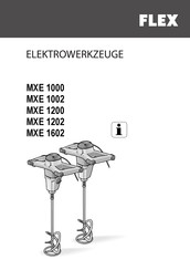 Flex MXE 1602 Originalbetriebsanleitung