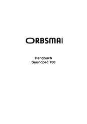 Orbsmai Soundpad 700 Handbuch