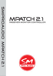 SM Pro Audio M-Patch 2.1 Handbuch