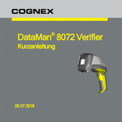 Cognex DataMan 8072 Kurzanleitung