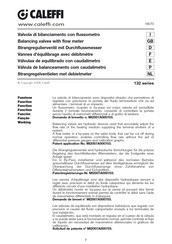 CALEFFI 132802 Handbuch