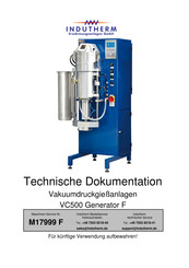 Indutherm VC400 Generator F Technische Dokumentation