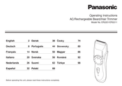 Panasonic ER2201 Bedienungsanleitung