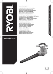 Ryobi RBV3000CSV-01 Originalanleitung