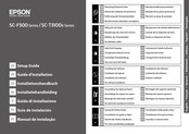 Epson SC-F500 Serie Installationshandbuch