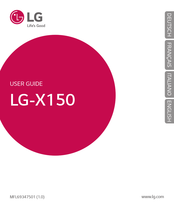 LG LG-X150 Bedienungsanleitung