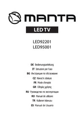 Manta LED92201 Bedienungsanleitung
