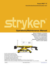 Stryker Power-PRO IT 6510 Bedienungs- Und Wartungshandbuch