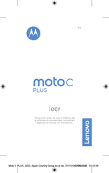 Motorola moto c plus Bedienungsanleitung