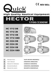 Quick HECTOR HC 1712 XBD Benutzerhandbuch