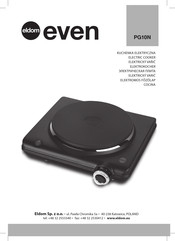 Eldom even PG10N Bedienungsanleitung