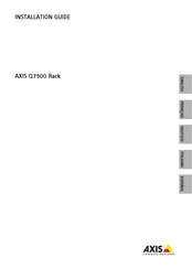Axis Q7900 Installationsanleitung