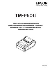 Epson TM-P60II Benutzerhandbuch