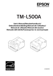Epson TM-L500A Benutzerhandbuch