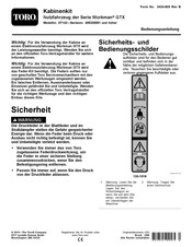 Toro Workman GTX-Serie Bedienungsanleitung