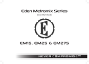 Eden Metromix EM15 Bedienungsanleitung