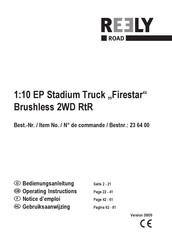 Reely Firestar Bedienungsanleitung