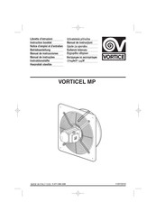 Vortice VORTICEL MP series Betriebsanleitung