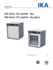 IKA Oven 125 control-dry Betriebsanleitung