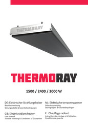 Thermoray 2400 Betriebsanweisung