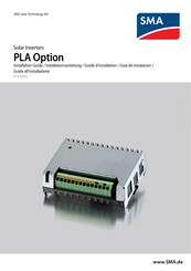 SMA Solar Technology PLA Option Installationsanleitung
