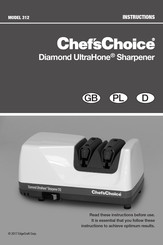 Chef'sChoice UltraHone 312 Anweisungen