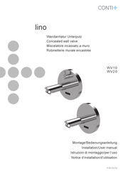 Conti+ lino WV20 Montage- & Bedienungsanleitung