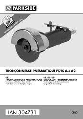 Parkside PDTS 6.3 A2 Bedienungs- Und Sicherheitshinweise
