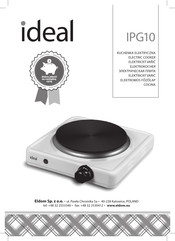 Eldom ideal IPG10 Bedienungsanleitung