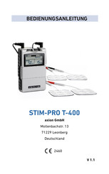Axion STIM-PRO T-400 Bedienungsanleitung