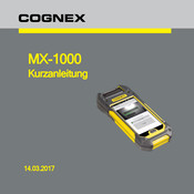 Cognex MX-1000 Kurzanleitung
