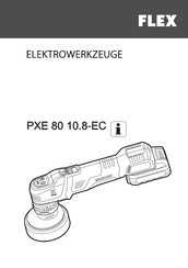 Flex PXE 80 10.8-EC Originalbetriebsanleitung