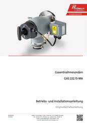 Buhler GAS 222.15-MA Betriebs Und Installationsanleitung