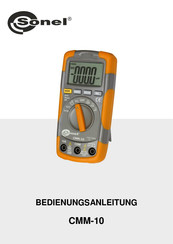Sonel CMM-10 Bedienungsanleitung