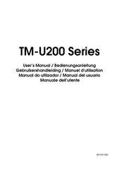 Epson TM-U200D Bedienungsanleitung