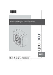 BFT Q.BO TOUCH Montageanleitung
