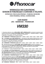 Phonocar VM330 Bedienungsanleitung