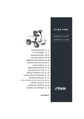 Stiga PARK COMPACT 16 4WD Gebrauchanweisung
