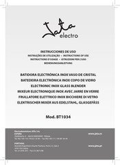 Jata electro BT1034 Bedienungsanleitung