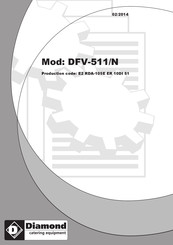 Diamond DFV-511/N Anleitungen Für Den Installateur, Bedienungs- Und Wartungsanleitung