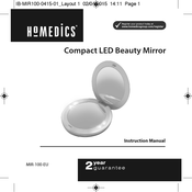 HoMedics MIR-100-EU Bedienungsanleitung