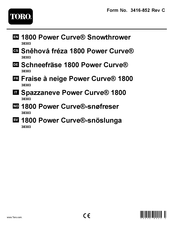 Toro 1800 Power Curve Bedienungsanleitung