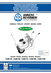 Annovi Reverberi Power Garden CAR 35 Betriebs- Und Wartungsanleitung
